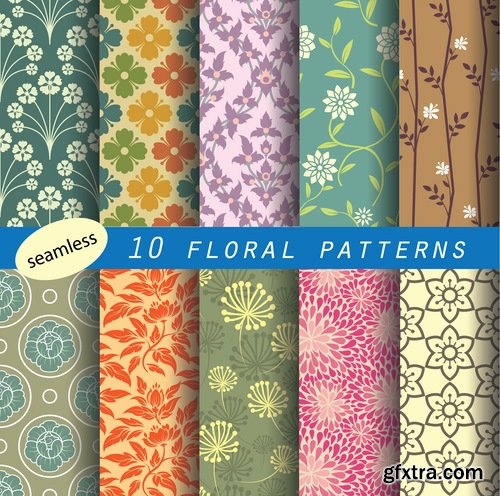 Collection of wallpaper pattern background is skin 25 EPS