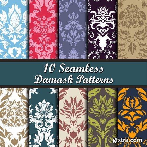 Collection of wallpaper pattern background is skin 25 EPS