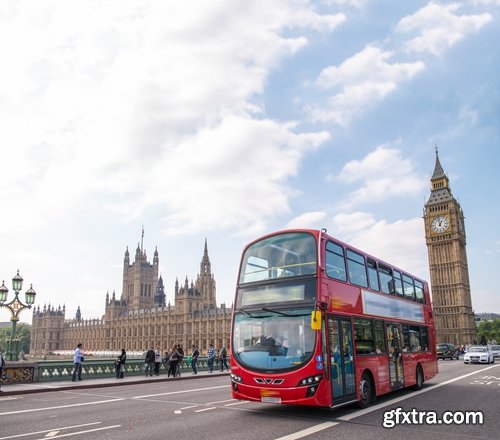 Collection of England London Bridge Big Ben evening city 25 HQ Jpeg