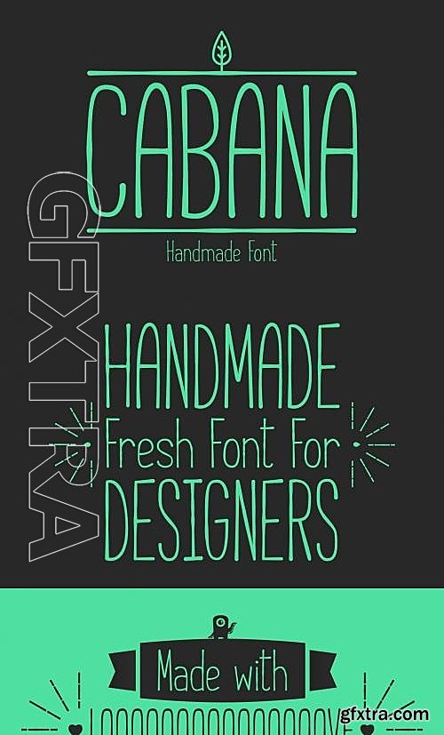 CM - Cabana - Handmade Font 562983