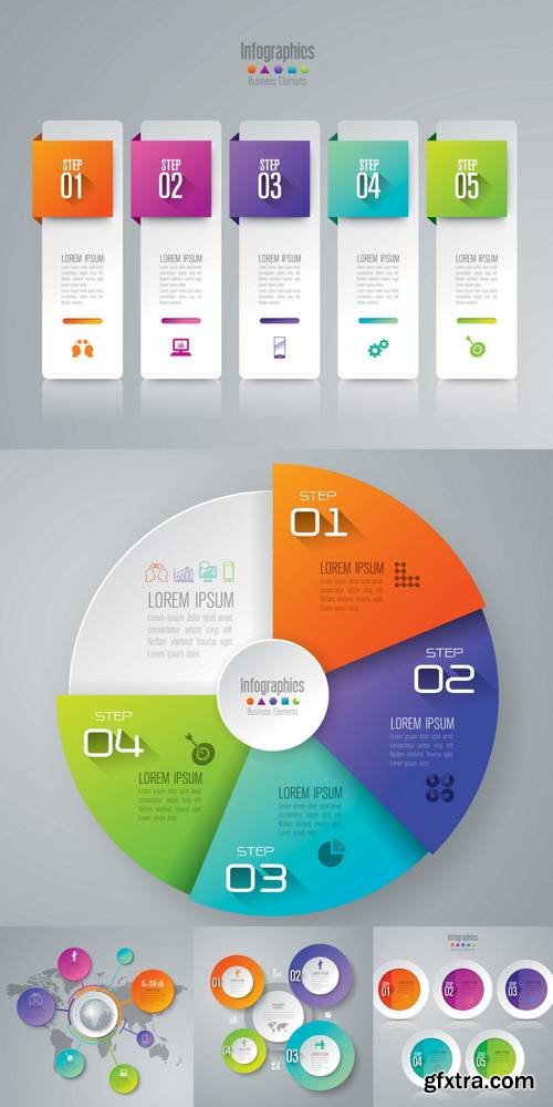 Infographic Design Template and Marketing Icons