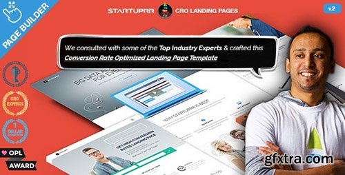 ThemeForest - Startuprr v2.0 - Conversion Optimize Landing Page Template with Page Builder - 14010109