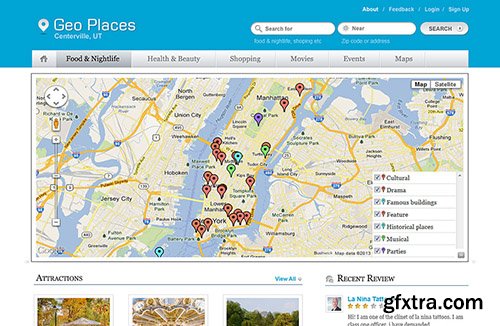 Templatic - Geo Places v4.6.21 - WordPress Theme