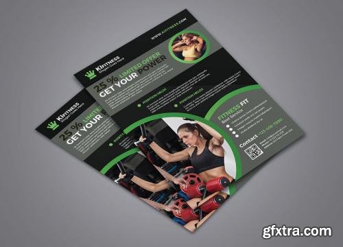 CreativeMarket Fitness Flyer 567416