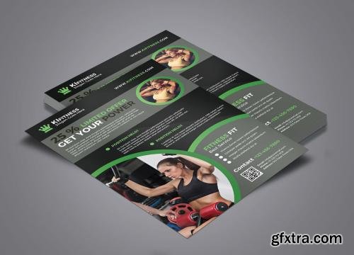 CreativeMarket Fitness Flyer 567416