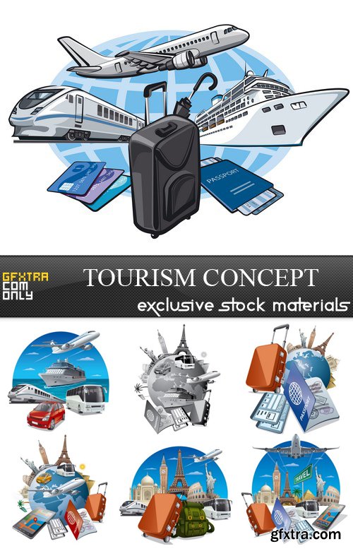 Tourism Concept - 7 EPS