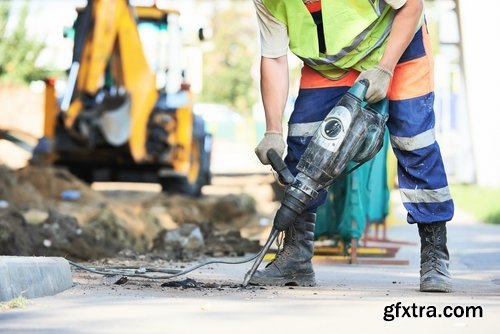 Collection hammer repair Construction worker 25 HQ Jpeg