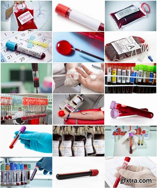 Collection of blood plasma donor blood bank aid 25 HQ Jpeg