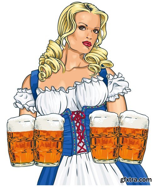 Girl with beer