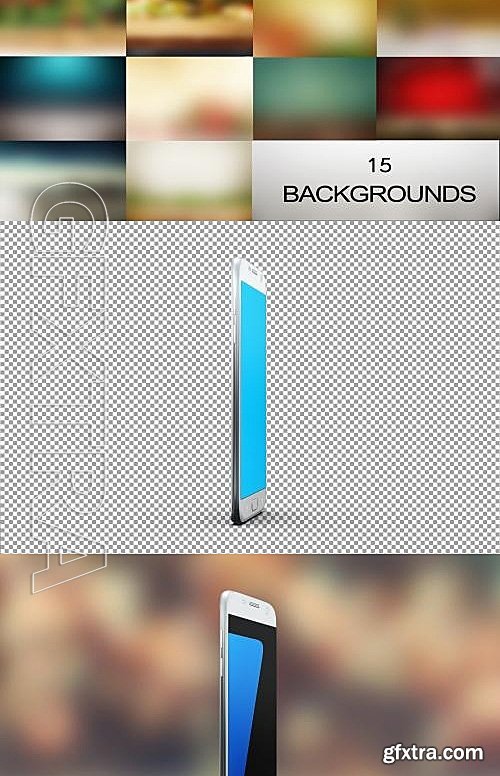 CM - Bundle Samsung Galaxy s7 Mock Up 566677