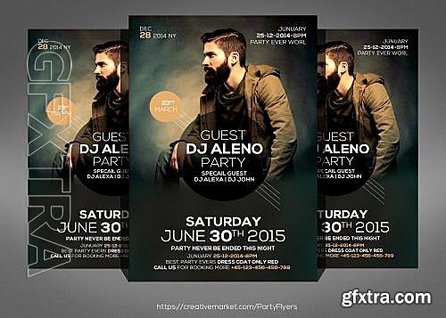 CM - Dj Party Flyer Template 567247