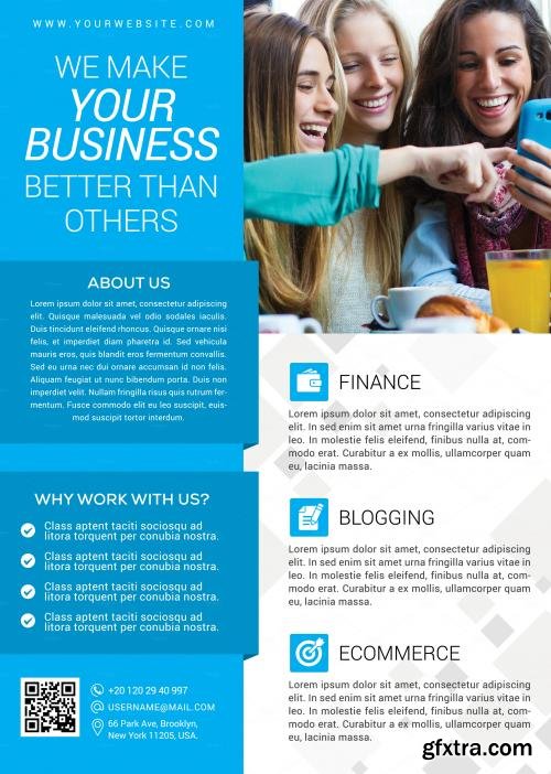 CreativeMarket Corporate Flyer 11 566846