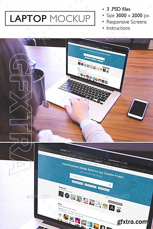 GraphicRiver - Laptop Mockup 12241835