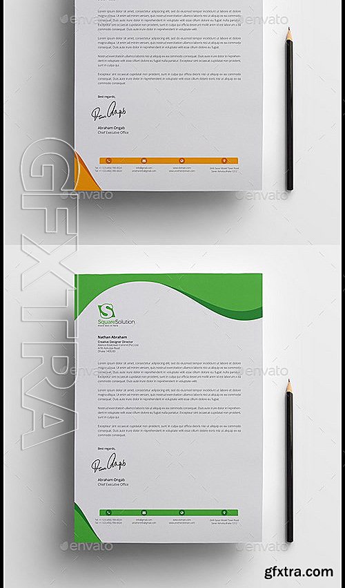 GraphicRiver - Letterhead 12950386