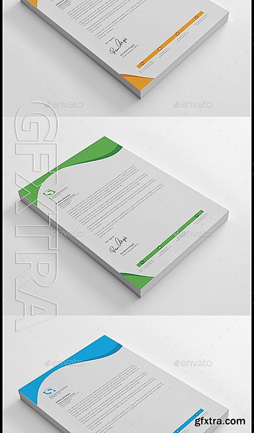 GraphicRiver - Letterhead 12950386