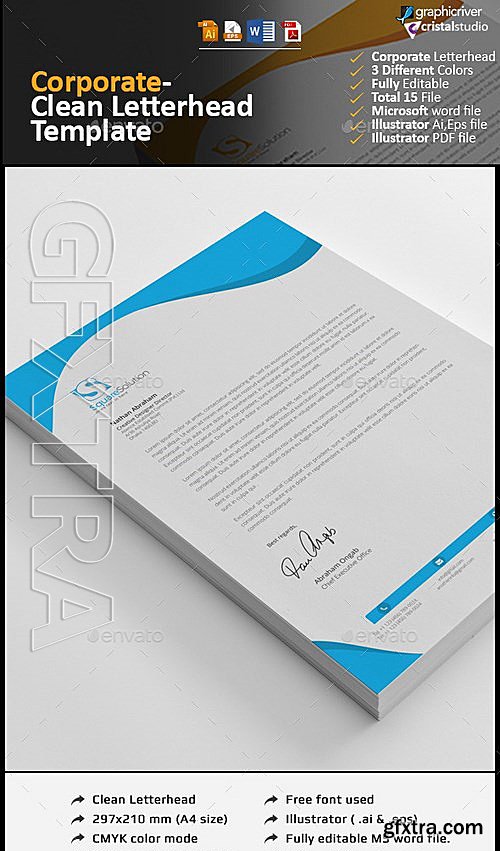 GraphicRiver - Letterhead 12950386