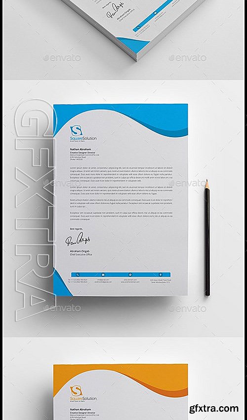 GraphicRiver - Letterhead 12950386