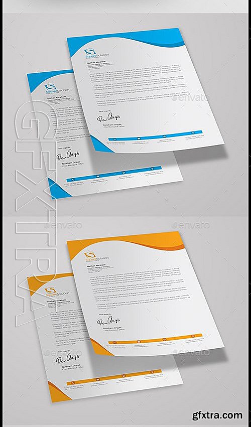 GraphicRiver - Letterhead 12950386