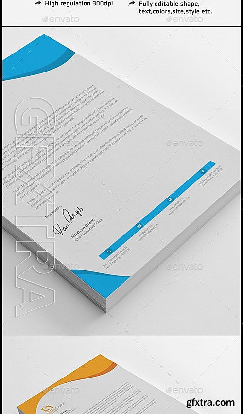 GraphicRiver - Letterhead 12950386