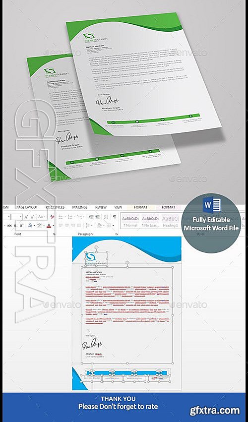 GraphicRiver - Letterhead 12950386