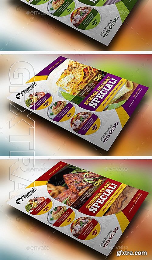 GraphicRiver - Restaurant Flyer Vol04 11596077