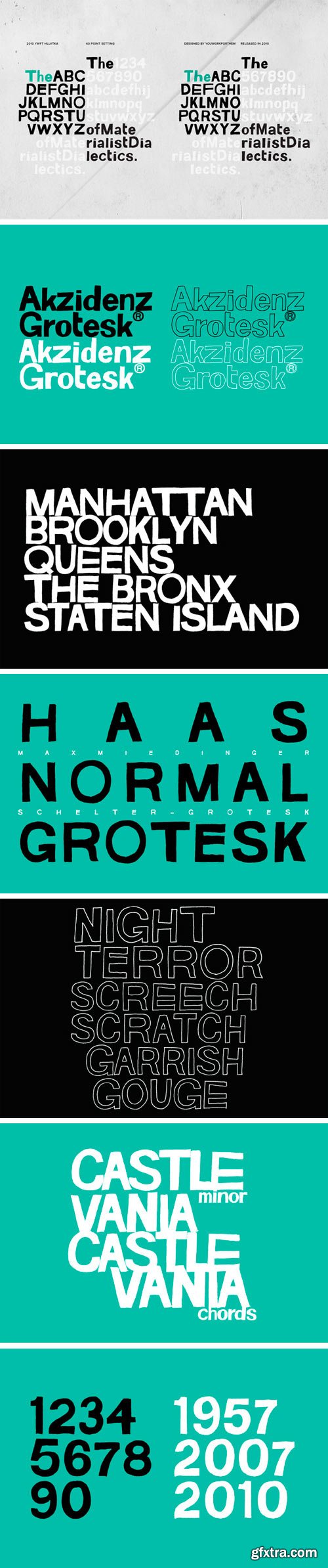 YWFT HLLVTKA Font Family