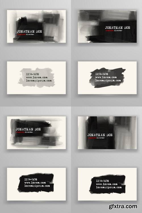 Creative Business Card Templates with Minimalistic Design