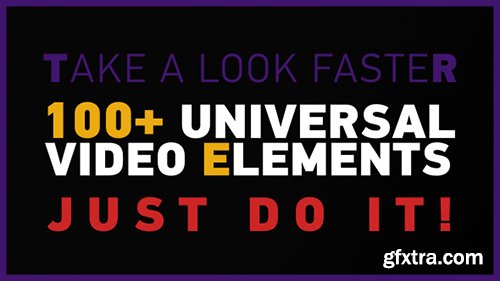 Videohive 100+ Universal Video Elements Pack 14899237