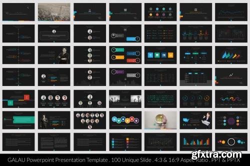 CreativeMarket Galau Powerpoint Template 181140