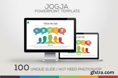 CreativeMarket Jogja Powerpoint Template 185592