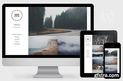 Monet v1.0 - WordPress Portfolio Theme - CM 312560