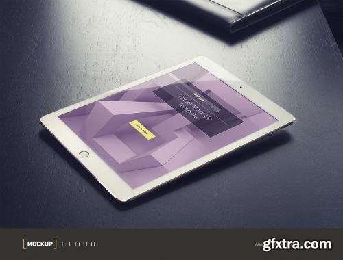 CreativeMarket Real Photo Tablet Mock-Up 185225