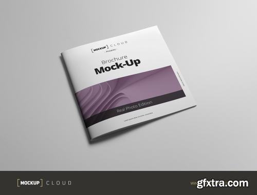 CreativeMarket Square Brochure Mock-Up 178056