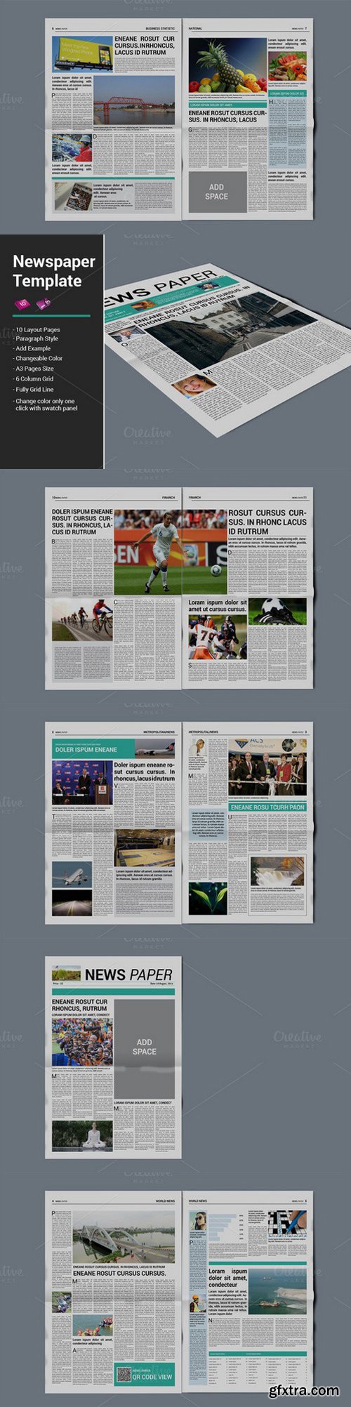 CM - Newspaper Template 471074