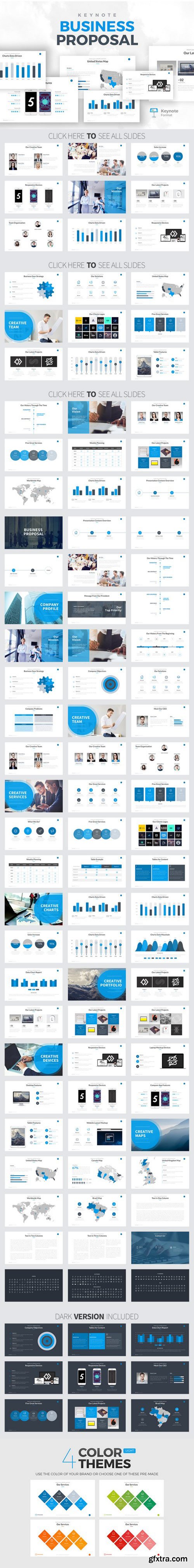 CM - Business Proposal Keynote Template 575438