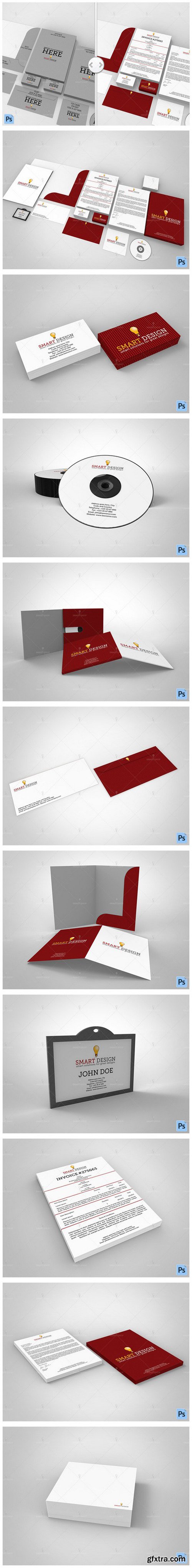 CM - Branding Stationary Mockup Set 576112