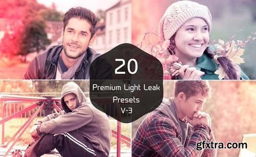 Graphicriver 20 Premium Light Leak Presets V-3 7823851