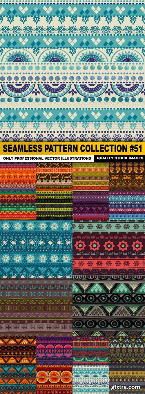 Seamless Pattern Collection #51 - 20 Vector