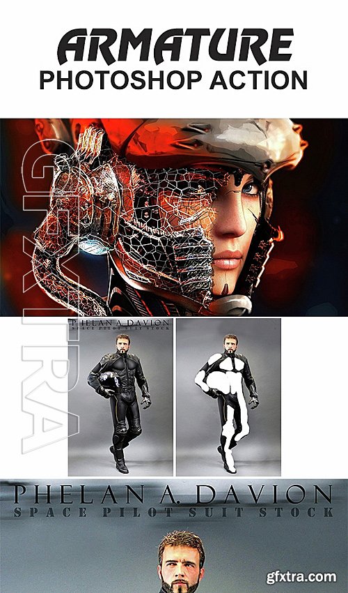 GraphicRiver - Armature Photoshop Action 15136030