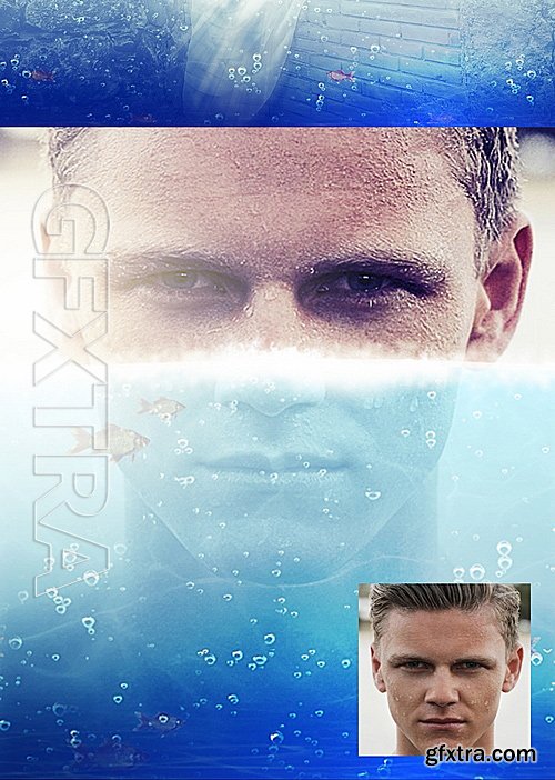 GraphicRiver - Underwater Photoshop Action 15142690