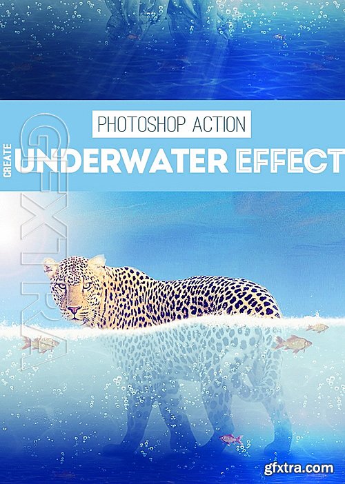 GraphicRiver - Underwater Photoshop Action 15142690