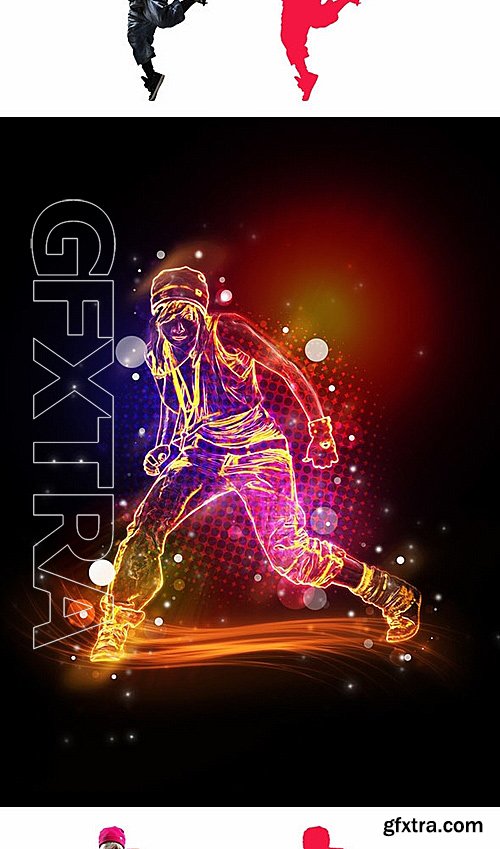 GraphicRiver - Neon Effect Action 15121420