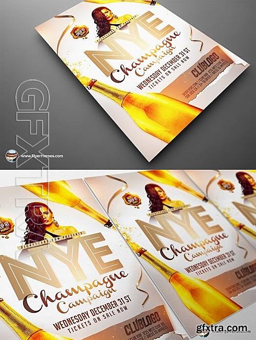 CM - NYE Champagne Campaign Template 102443