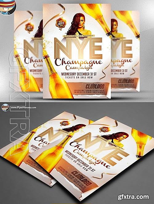 CM - NYE Champagne Campaign Template 102443