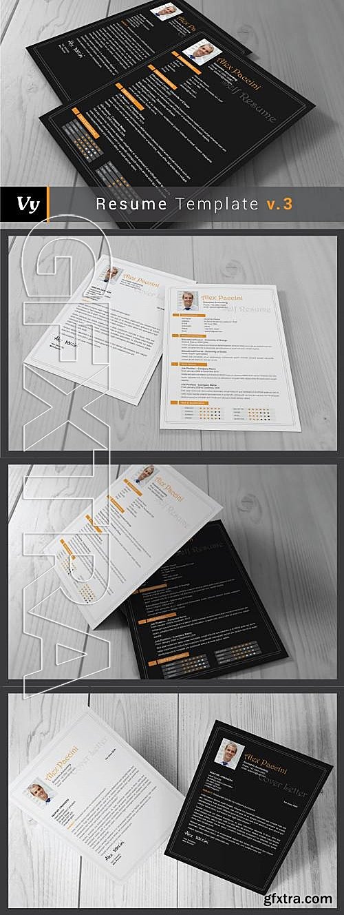 CM - Resume Template v03 109803