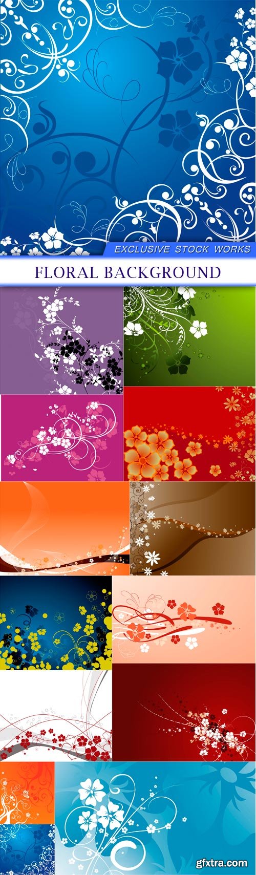 floral background 13X JPEG