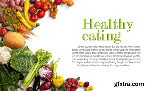 Healthy food background 13X JPEG