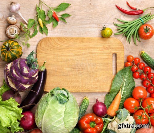 Healthy food background 13X JPEG