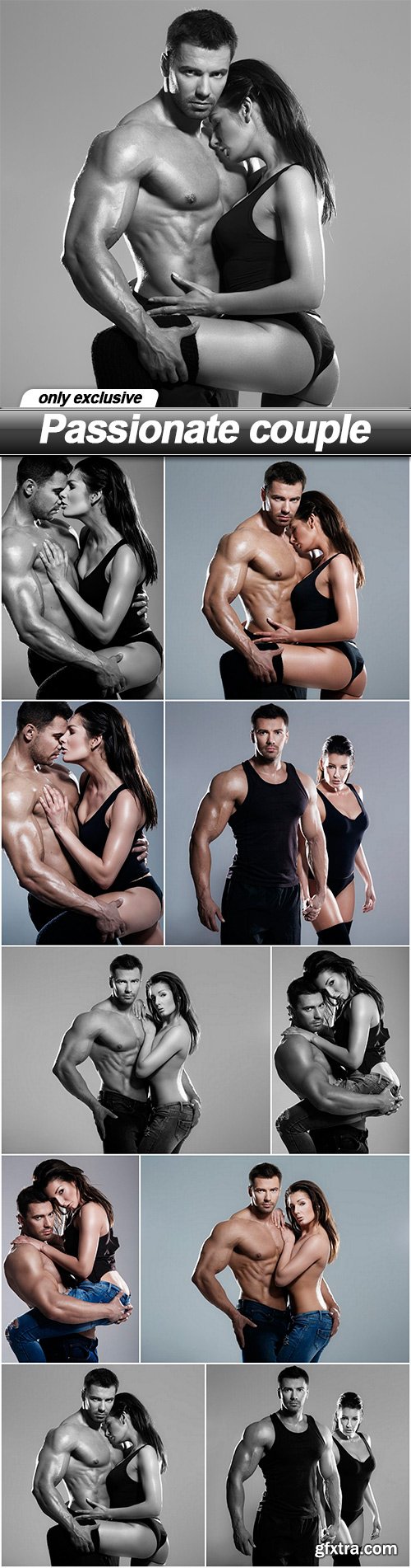 Passionate couple - 10 UHQ JPEG