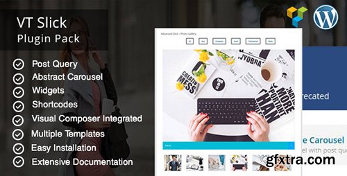 CodeCanyon - VT Slick Carousel v1.2.4 - WordPress Plugin - 14327139